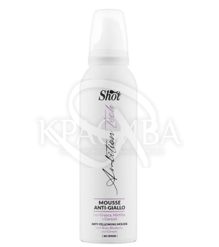 Восстанавливающий антижелтый мусс с отрубями - 1