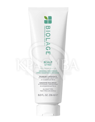 Кондиціонер для всіх типів шкіри голови та волосся : 