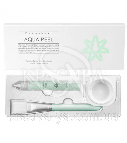 Dermaheal Aqua Peel (10% Clycolic Acid) Поверхневий пілінг для всіх типів шкіри. Зменшує висипання, 15 мл - 1