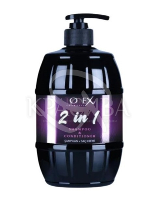 Шампунь-кондиционер для волос 2в1 : 