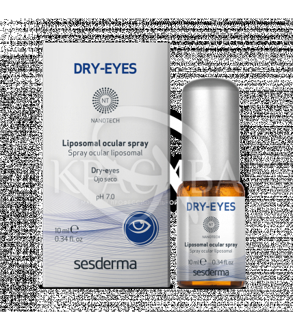 Oftalses Dry-Eyes - Зволожуючий флюїд для відновлення слізної плівки, 10 мл - 1