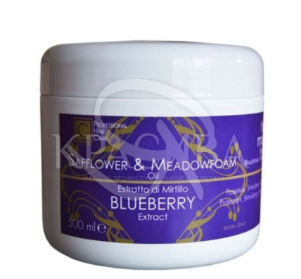 Маска для волосся з екстрактом чорниці сафлоровою олією та піннику лугового - 2