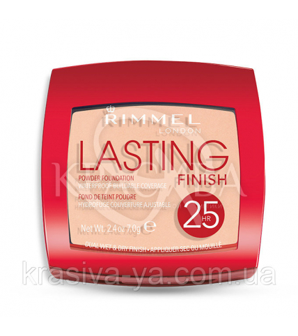 RM Lasting Finish - Пудра компактная (004-бежевый), 7 г - 1