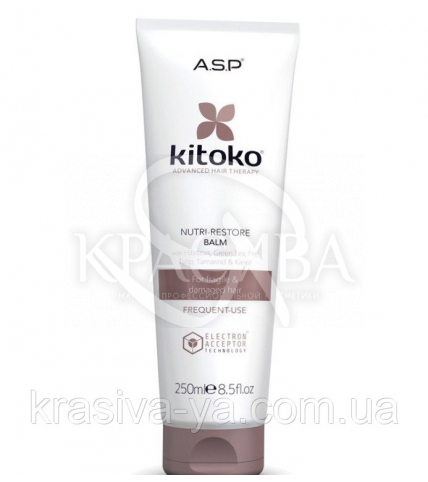 Kitoko Nutri Restore Balm Бальзам для волос из серии Питательное восстановление, 250 мл - 1