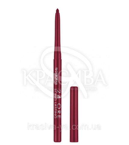 Стійкий косметичний олівець для губ "Long Lastin 24 Ore" 3 Purple, 0.4 г - 1